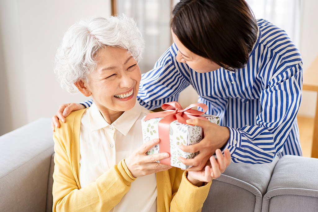 お誕生日や母の日のプレゼントに