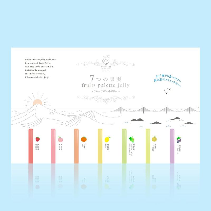 7つの果実 フルーツパレットゼリー