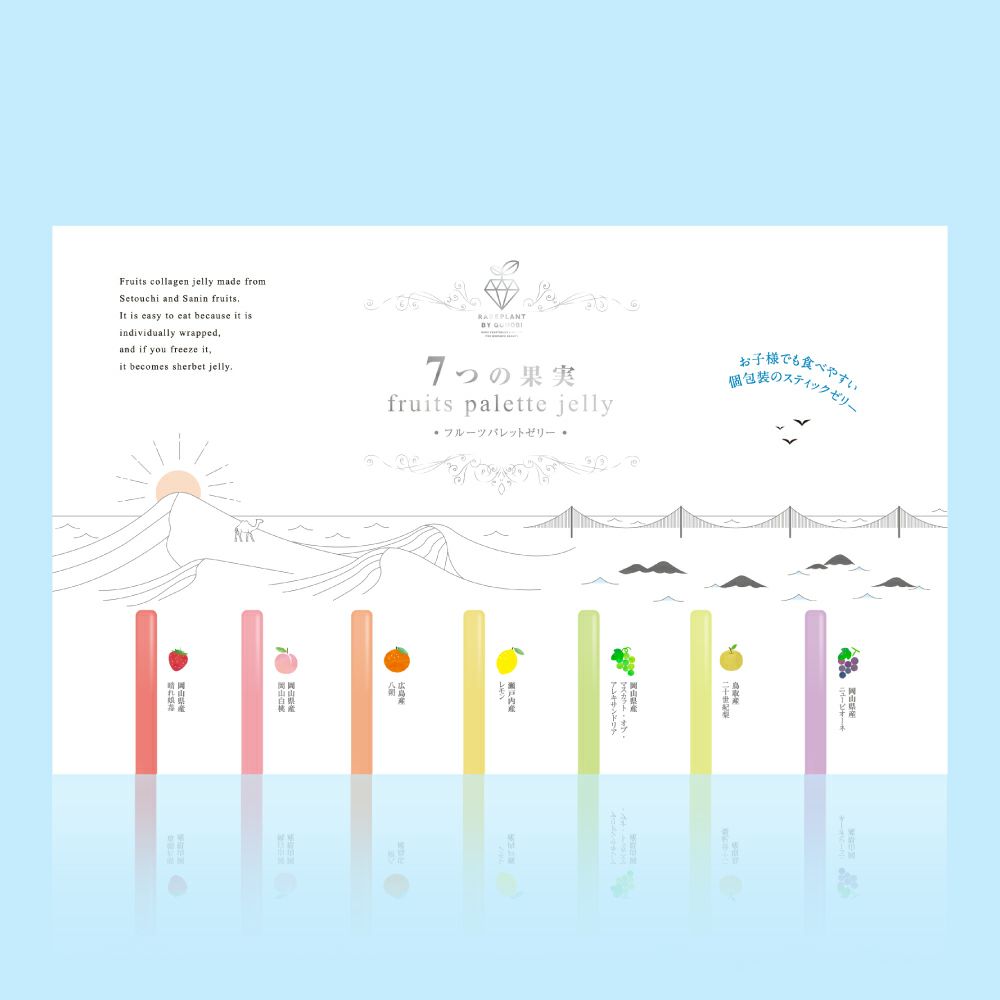 7つの果実 フルーツパレットゼリー